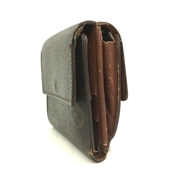 Authentic Louis Vuitton Monogram Portefeiulle Elise Trifold Wallet- - Picture 3 of 8